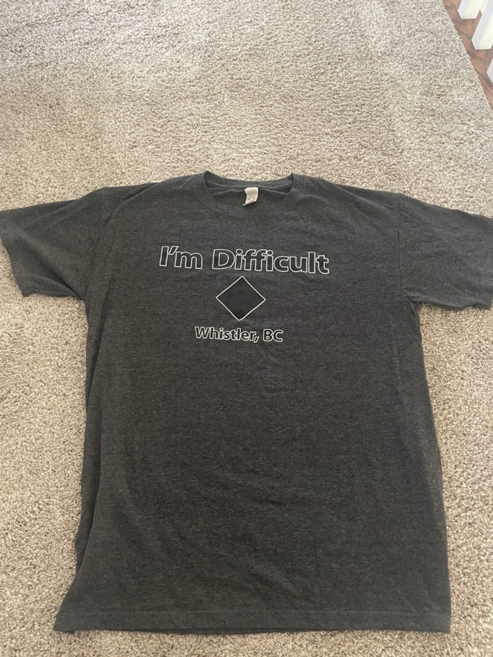 I’m Difficult Whistler, Canada Ski Shirt